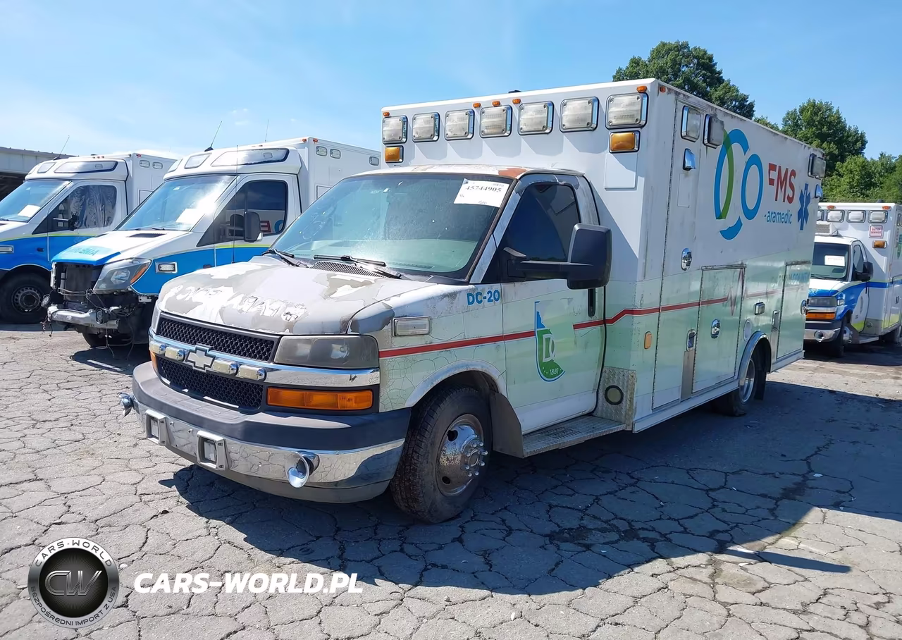 2012 Chevrolet Express Cutaway 4500 Series Diesel VIN:1GB6G5CL5C1107315 - 2