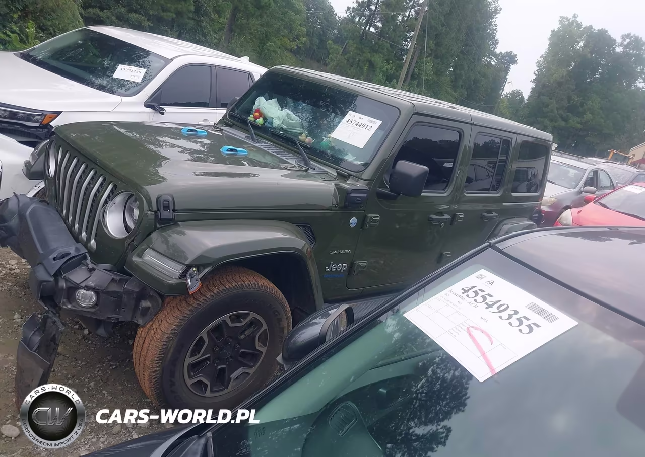 2021 Jeep Wrangler 4Xe Unlimited Sahara 4X4 VIN:1C4JJXP63MW771432 - 14