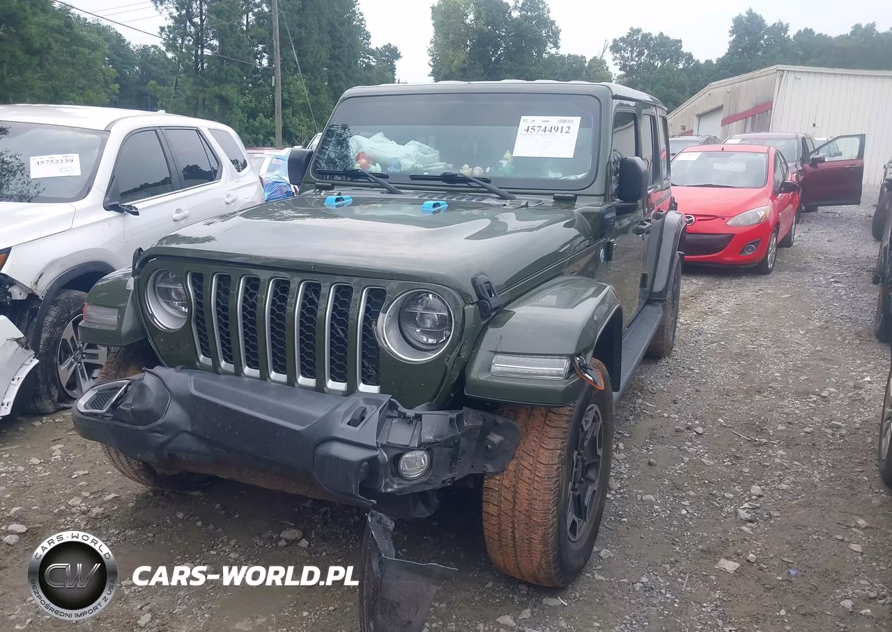 2021 Jeep Wrangler 4Xe Unlimited Sahara 4X4 VIN:1C4JJXP63MW771432 - 2
