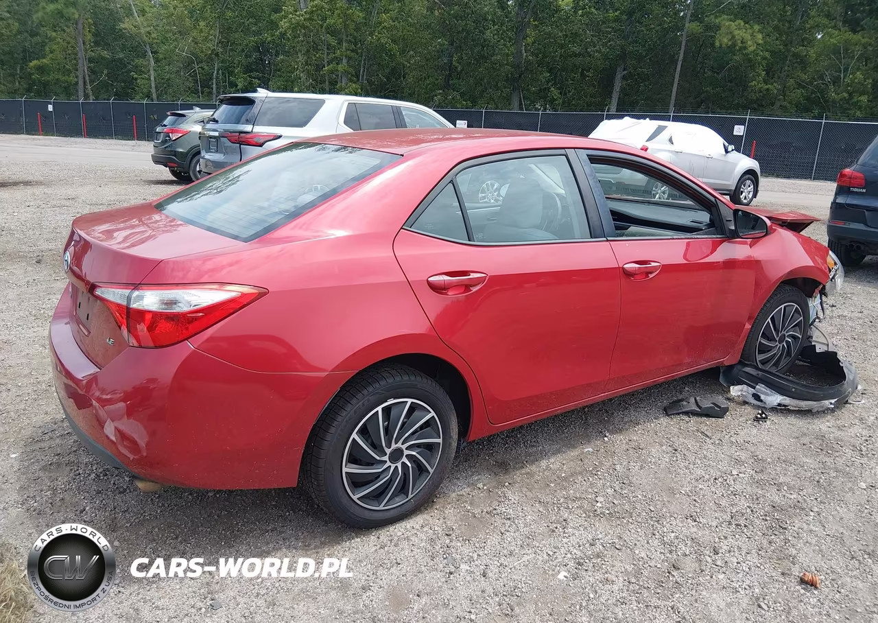 2014 Toyota Corolla Le VIN:2T1BURHE1EC116709 - 4
