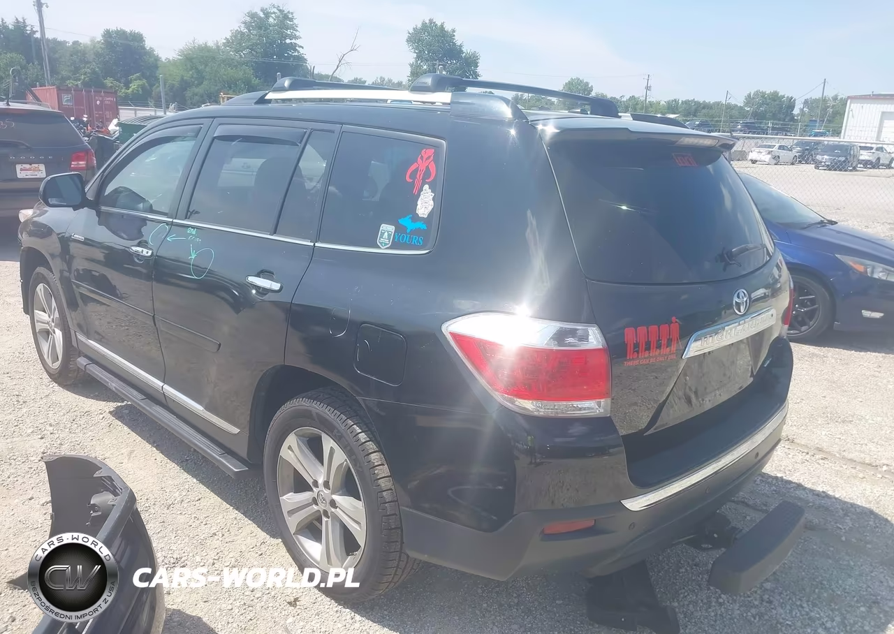 2013 Toyota Highlander Limited V6 VIN:5TDDK3EH5DS255306 - 3