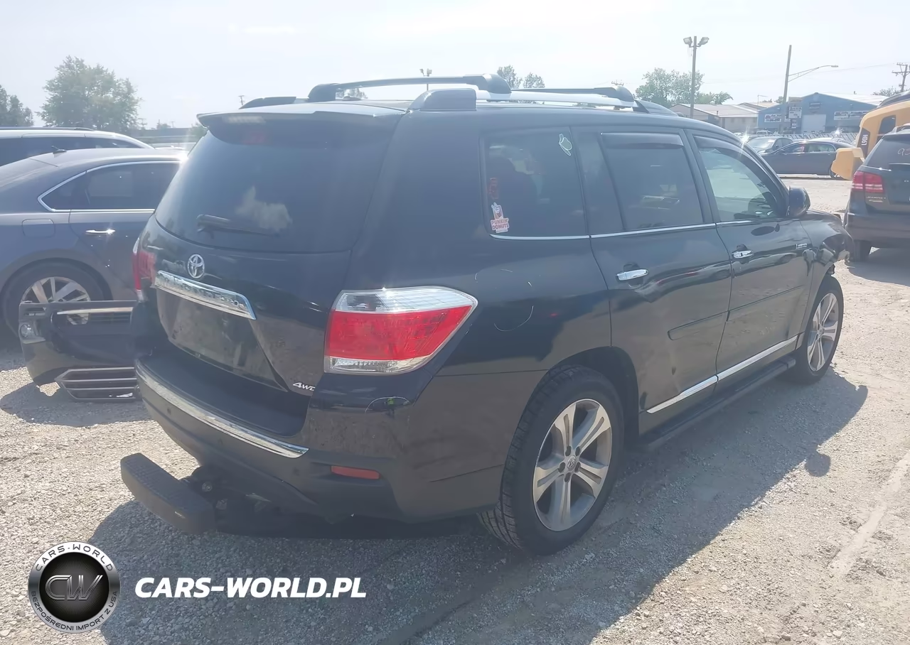 2013 Toyota Highlander Limited V6 VIN:5TDDK3EH5DS255306 - 4