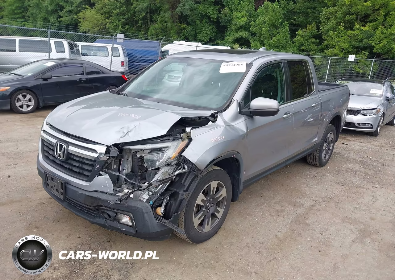 2019 Honda Ridgeline Rtl-T VIN:5FPYK3F6XKB022870 - 2