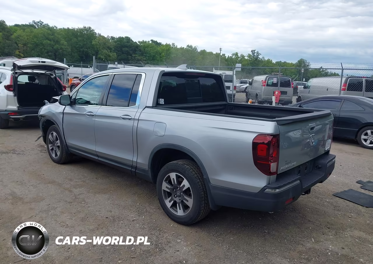 2019 Honda Ridgeline Rtl-T VIN:5FPYK3F6XKB022870 - 3