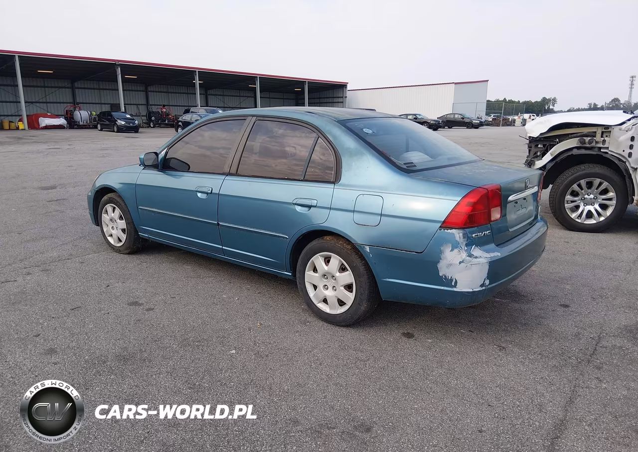 2001 Honda Civic Ex VIN:2HGES26721H595044 - 3
