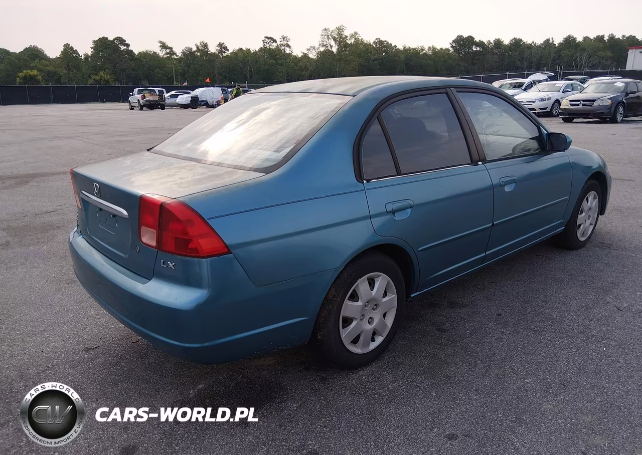 2001 Honda Civic Ex VIN:2HGES26721H595044 - 4