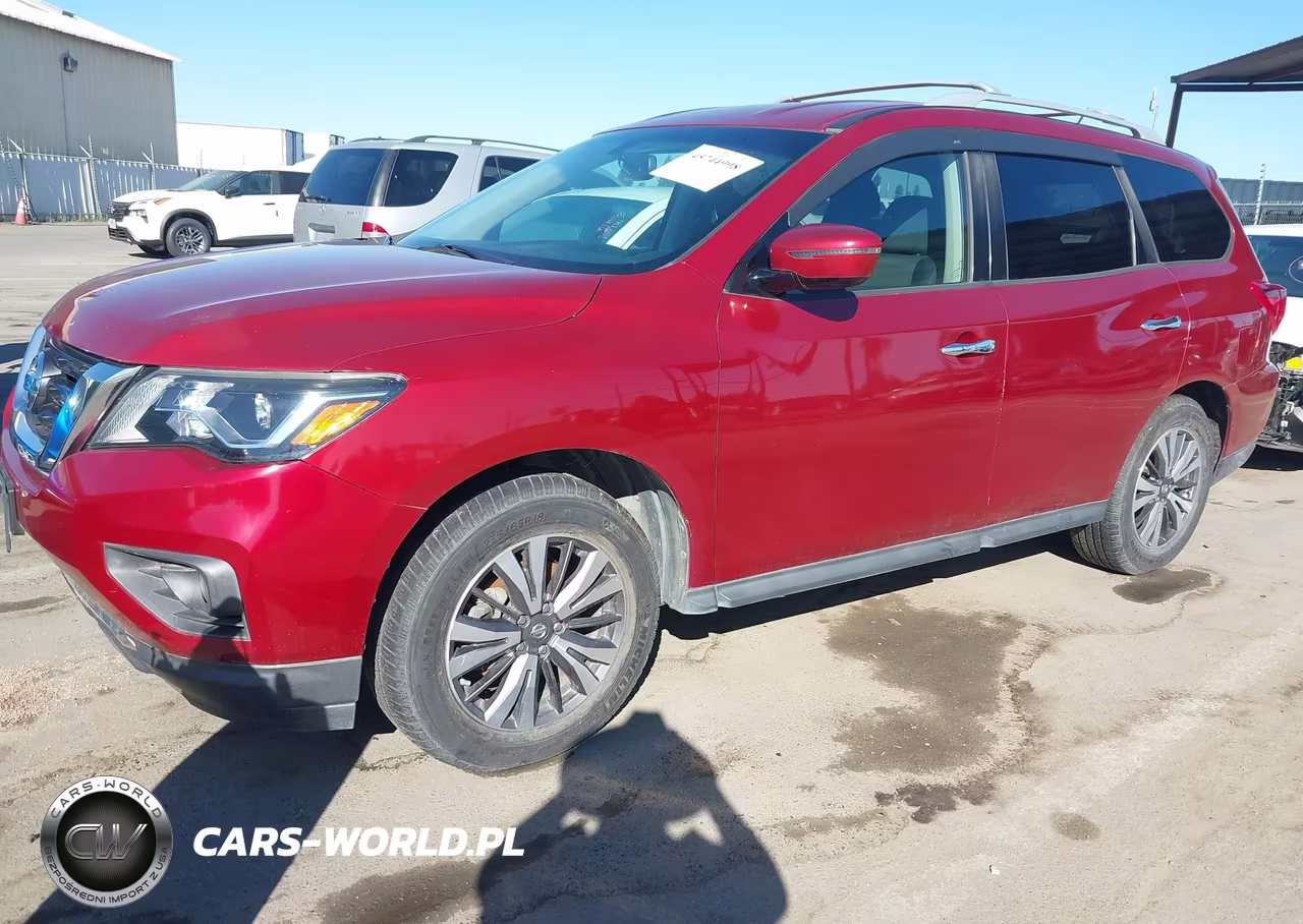 2017 Nissan Pathfinder Sv VIN:5N1DR2MM0HC648444 - 2
