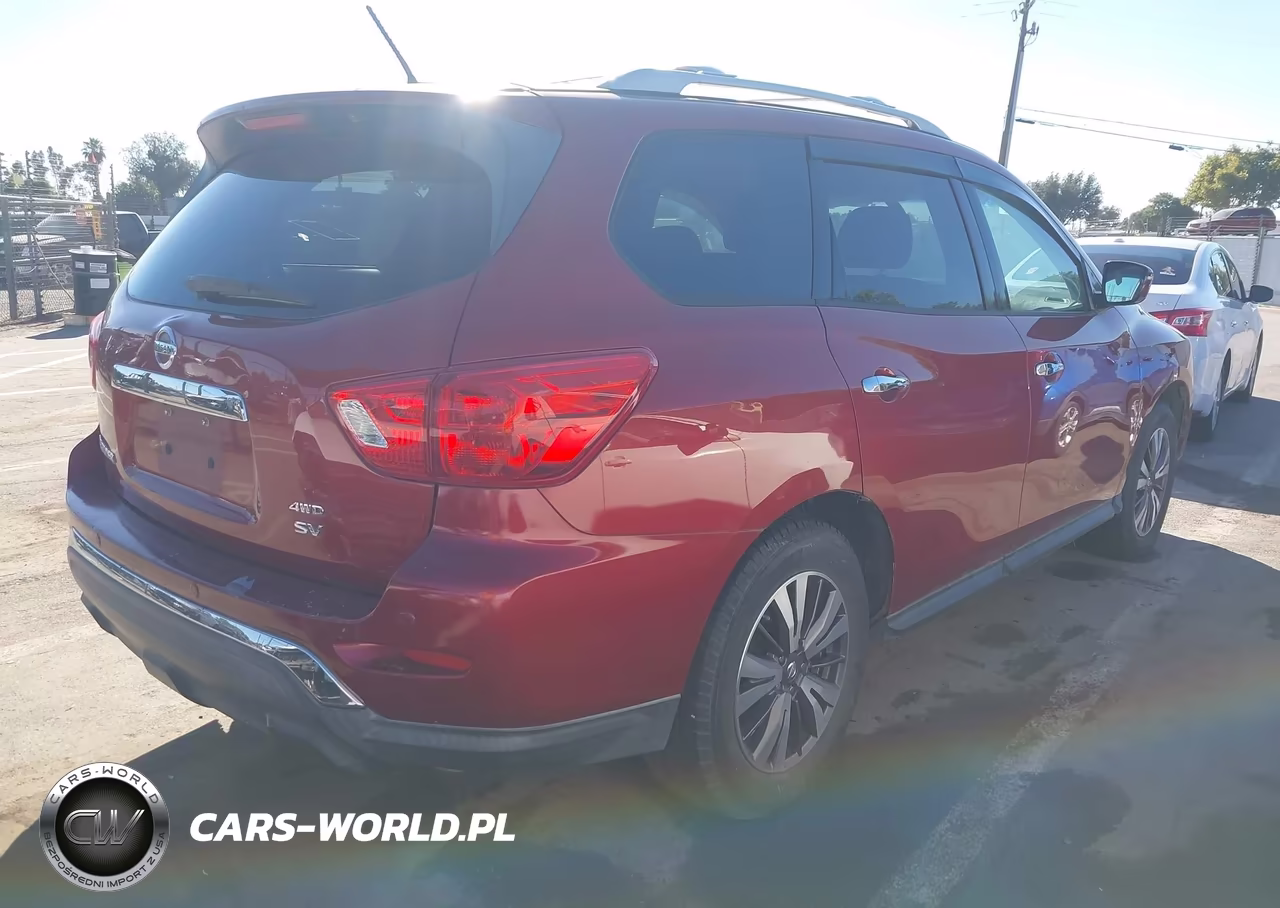 2017 Nissan Pathfinder Sv VIN:5N1DR2MM0HC648444 - 4