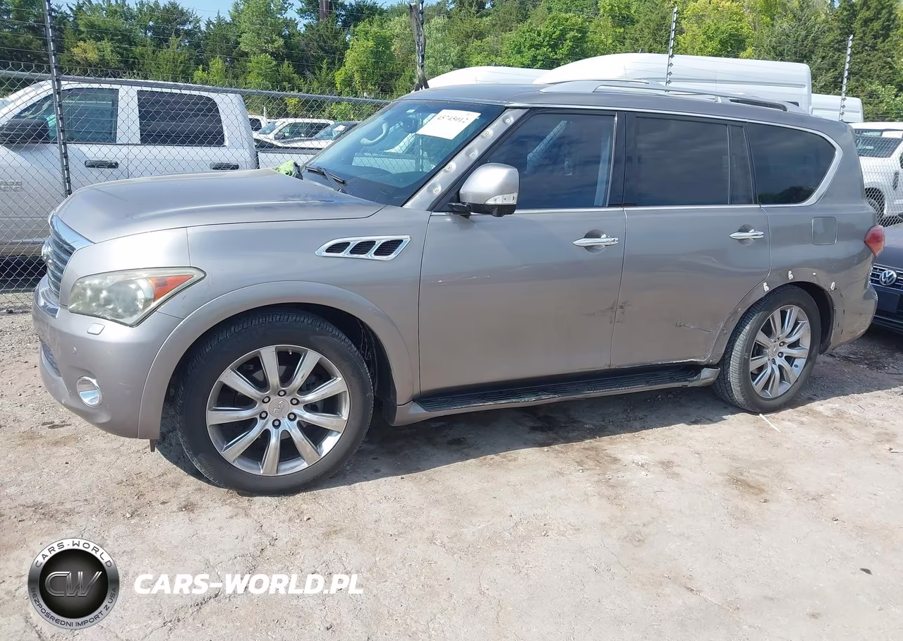 2012 Infiniti Qx56 VIN:JN8AZ2NC0C9317158 - 2