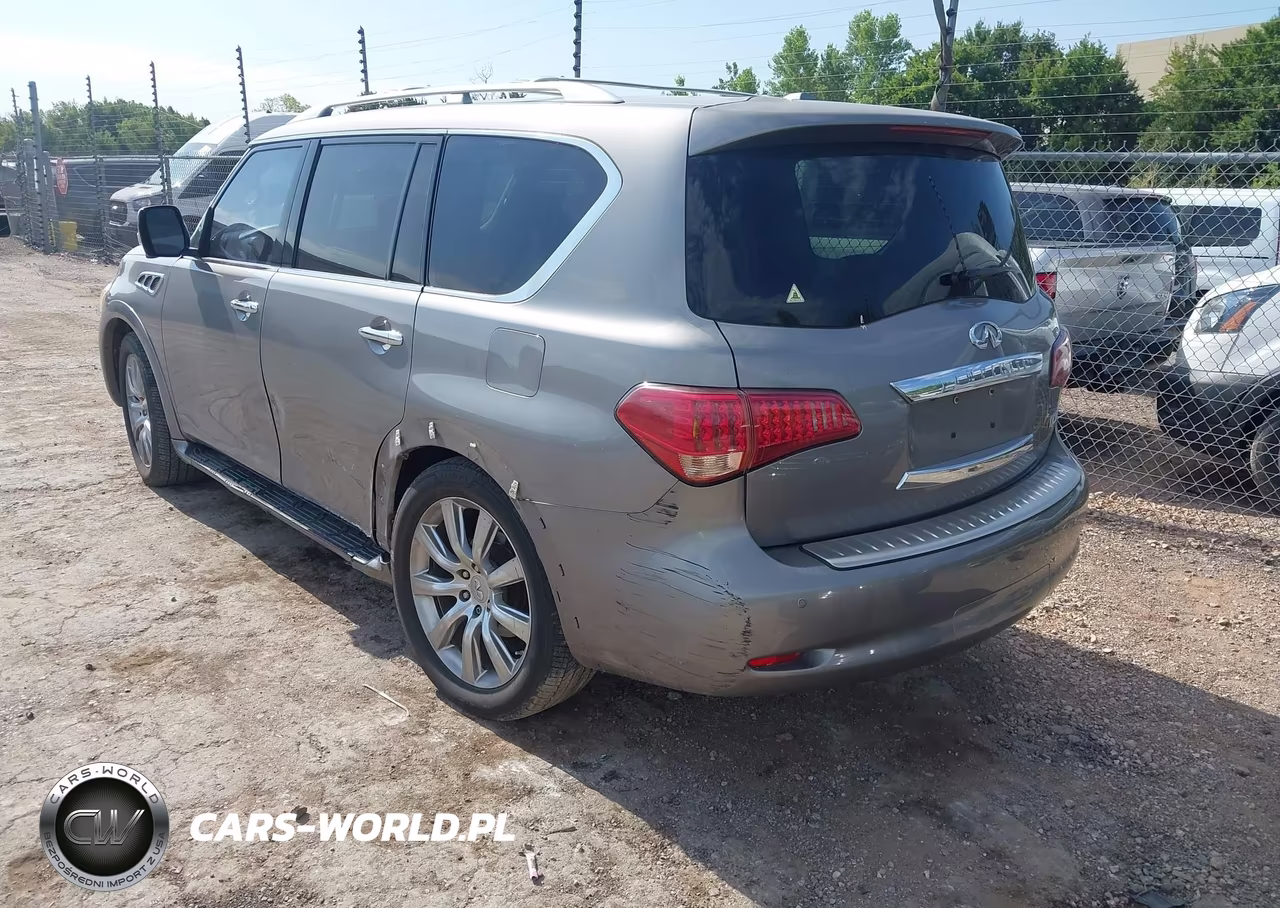 2012 Infiniti Qx56 VIN:JN8AZ2NC0C9317158 - 3