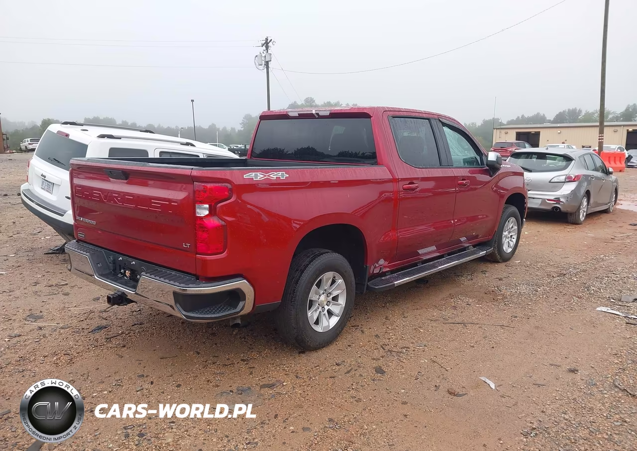 2021 Chevrolet Silverado 1500 4Wd Short Bed Lt VIN:3GCUYDED6MG411241 - 4
