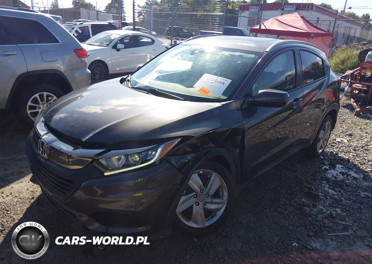 2020 Honda Hr-V Awd Ex-L VIN:3CZRU6H75LM731647 - 2