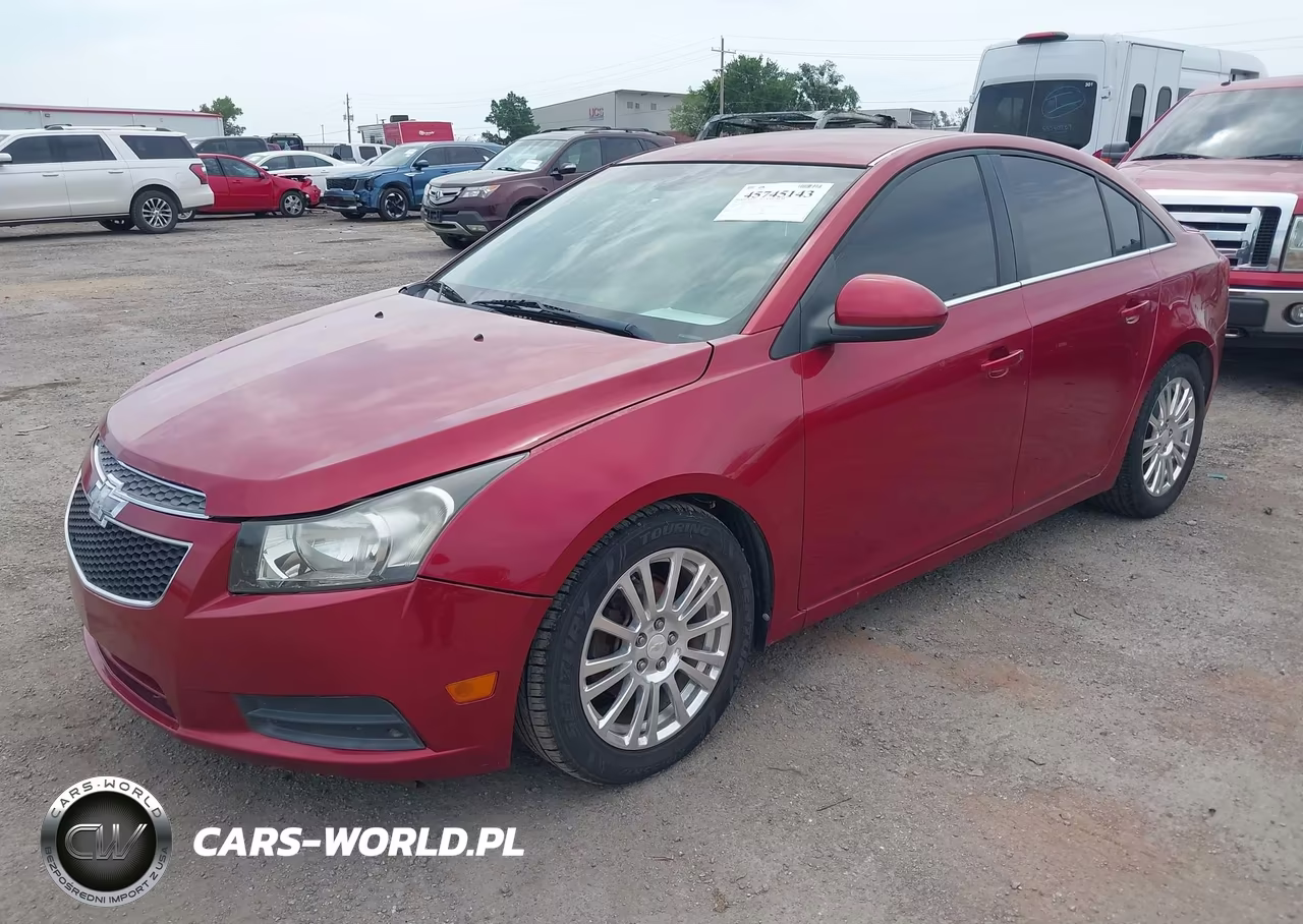 2012 Chevrolet Cruze Eco VIN:1G1PJ5SC7C7257483 - 2