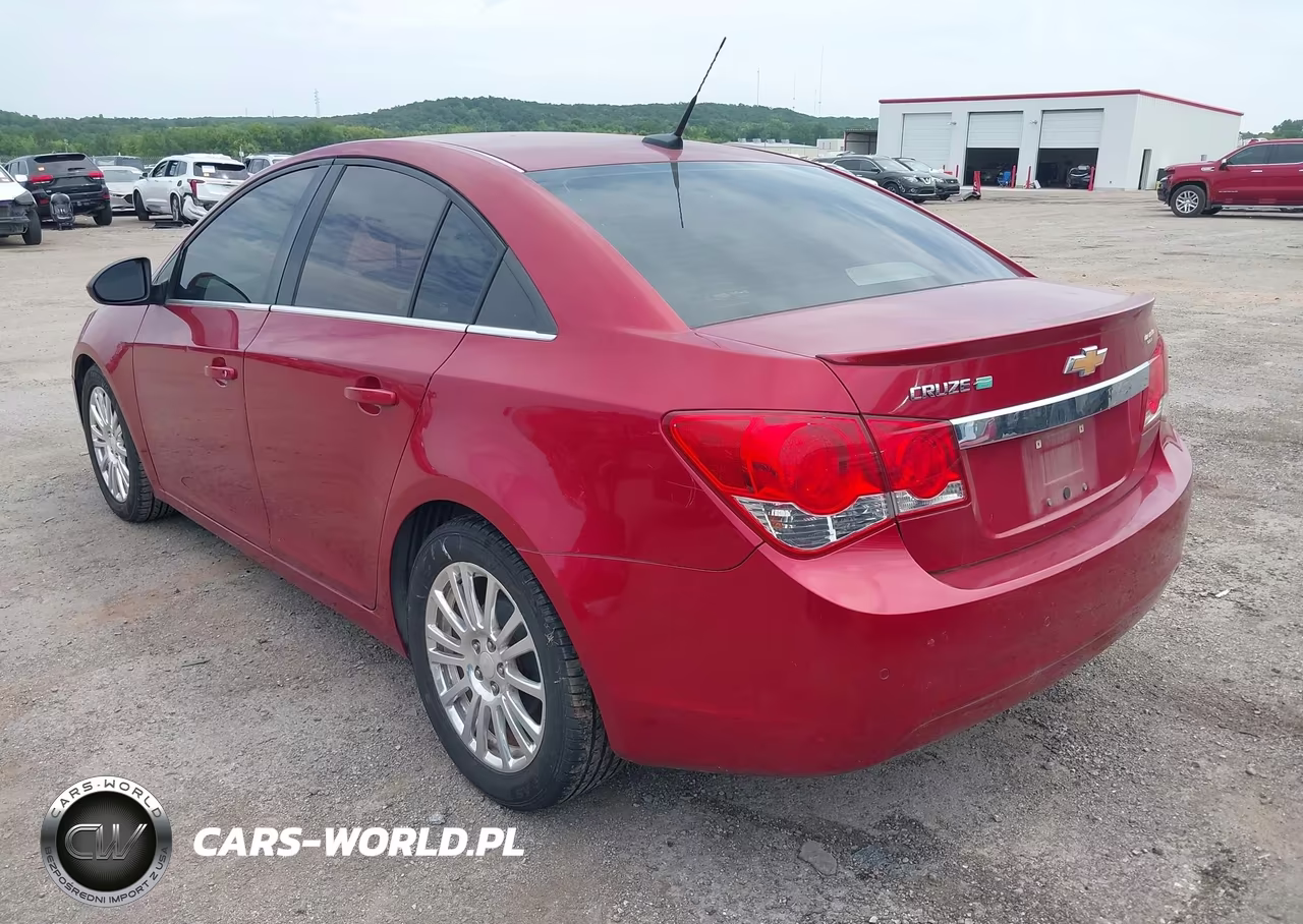 2012 Chevrolet Cruze Eco VIN:1G1PJ5SC7C7257483 - 3