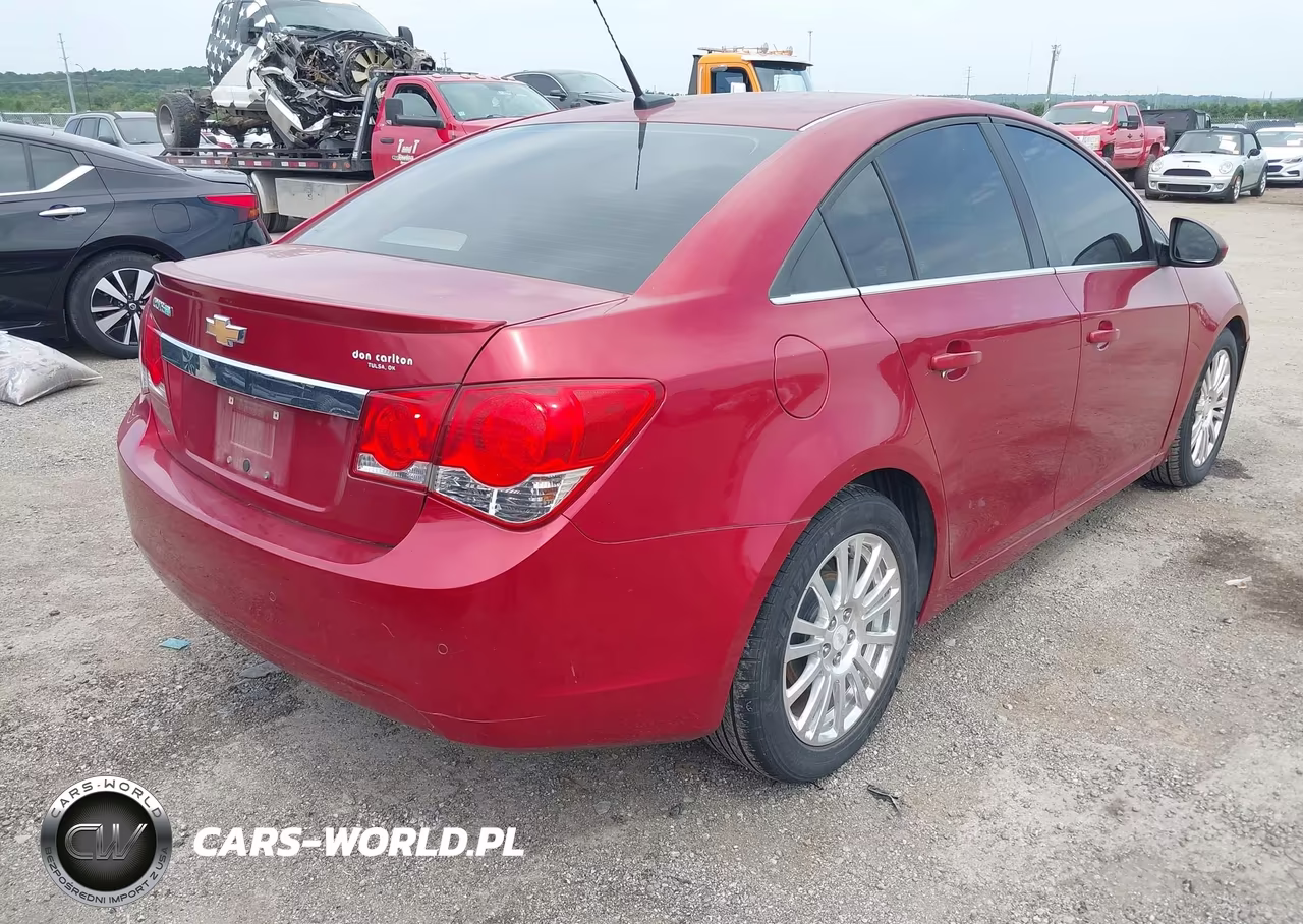 2012 Chevrolet Cruze Eco VIN:1G1PJ5SC7C7257483 - 4