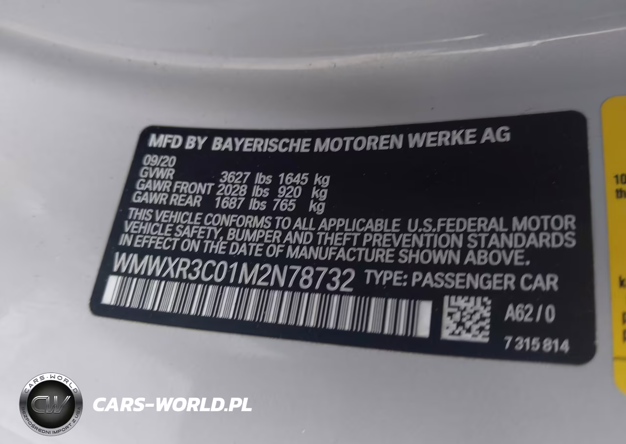 2021 Mini Hardtop Cooper VIN:WMWXR3C01M2N78732 - 9