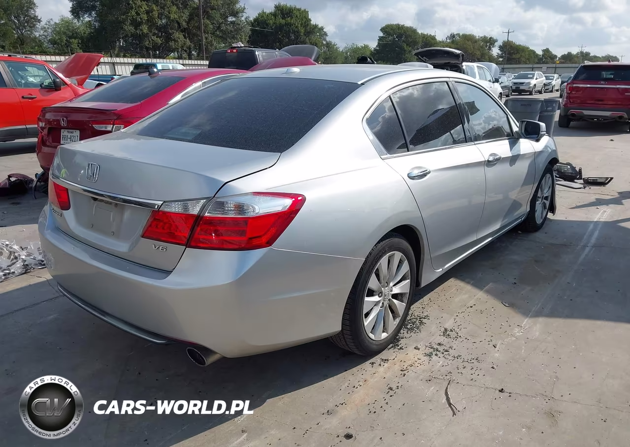 2014 Honda Accord Ex-L V-6 VIN:1HGCR3F87EA013395 - 4