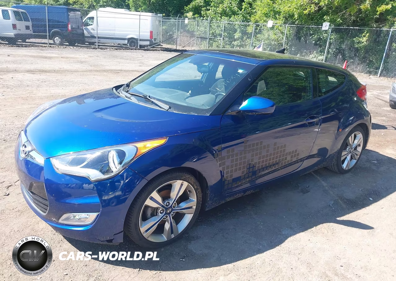 2017 Hyundai Veloster Value Edition VIN:KMHTC6ADXHU321133 - 2