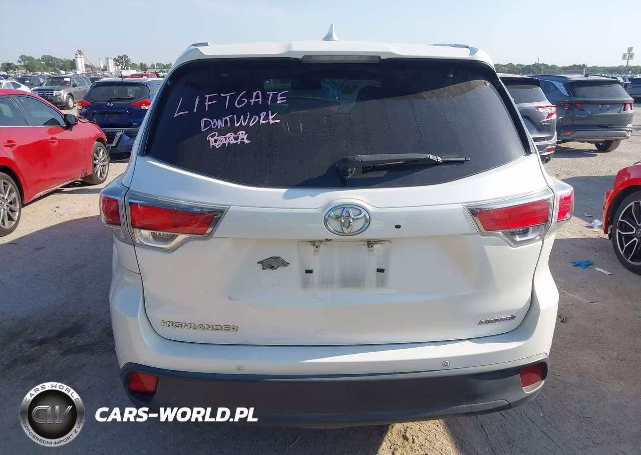 2015 Toyota Highlander Limited V6 VIN:5TDYKRFH8FS108158 - 16
