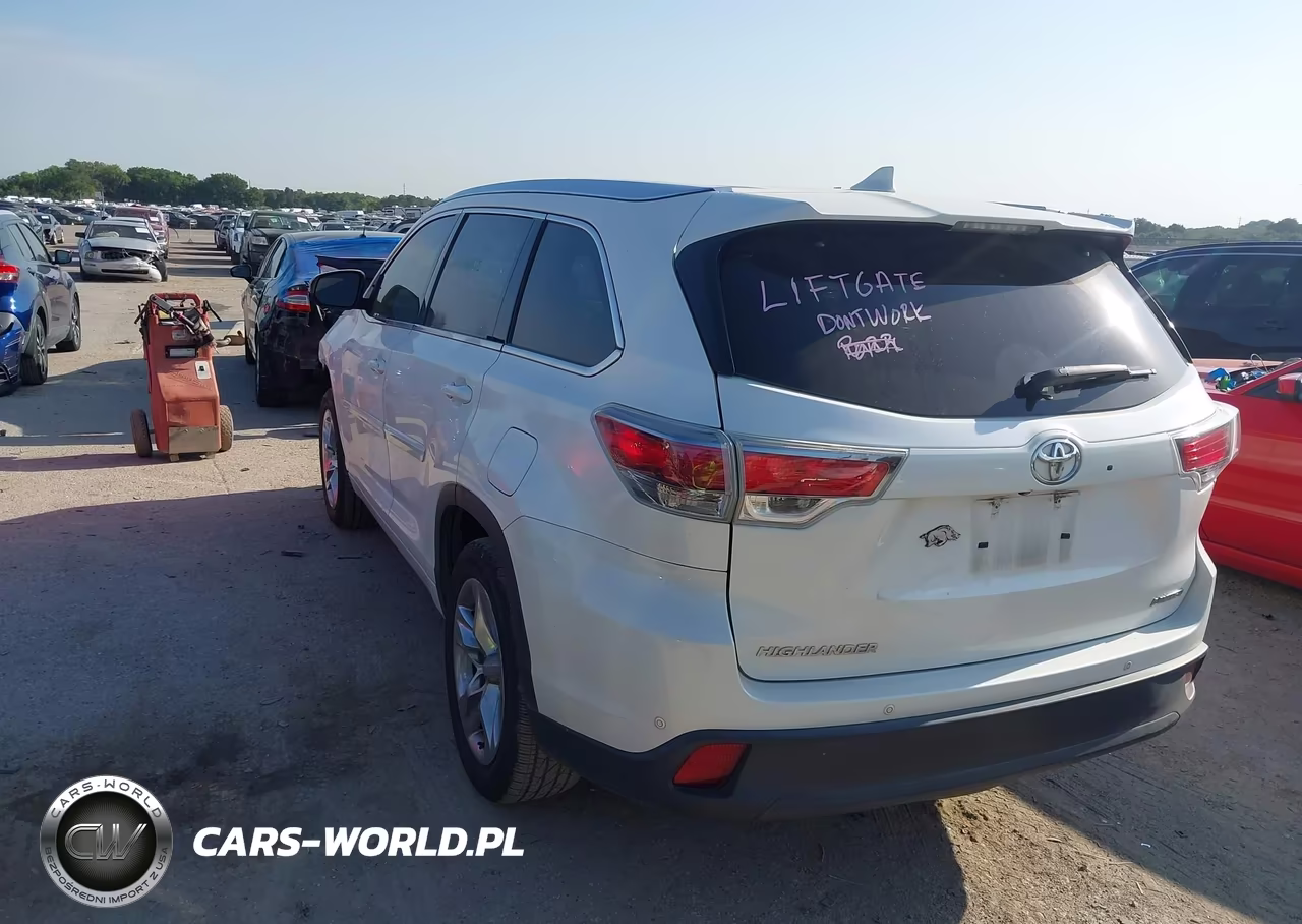2015 Toyota Highlander Limited V6 VIN:5TDYKRFH8FS108158 - 3