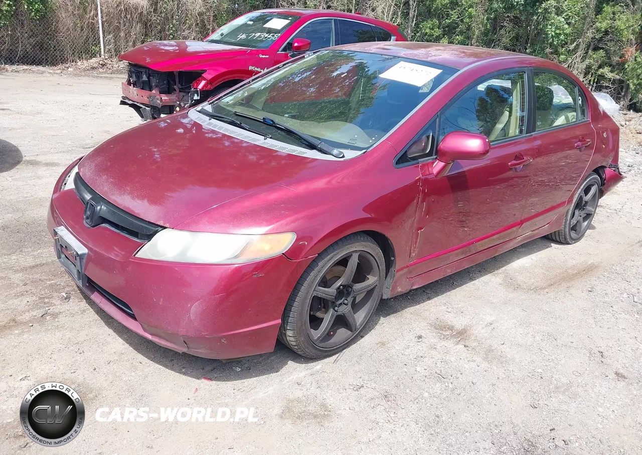2008 Honda Civic Lx VIN:2HGFA15528H520727 - 2