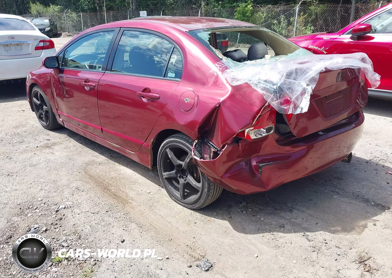 2008 Honda Civic Lx VIN:2HGFA15528H520727 - 3