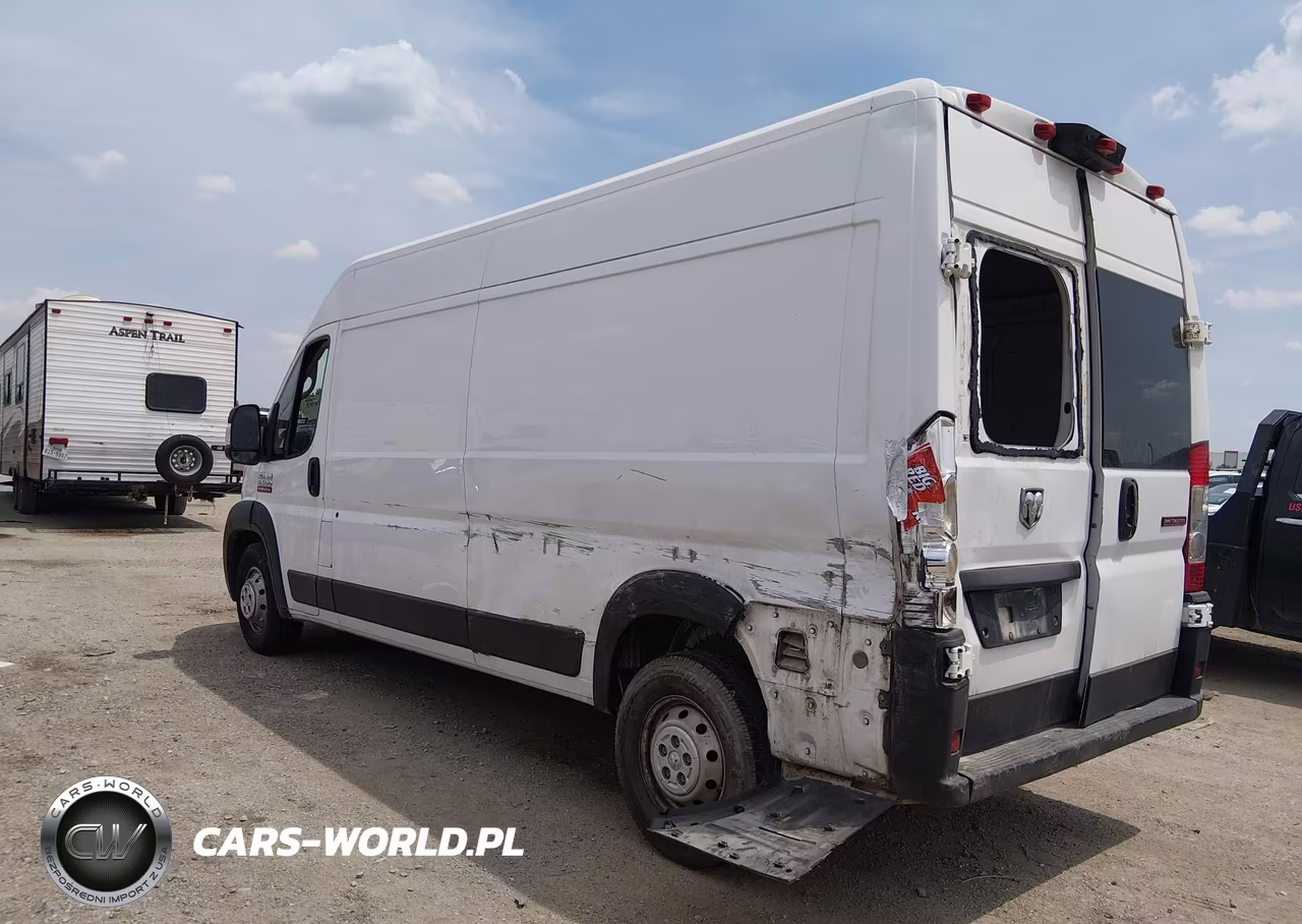 2019 Ram Promaster 2500 High Roof 159 Wb VIN:3C6TRVDG3KE526728 - 3