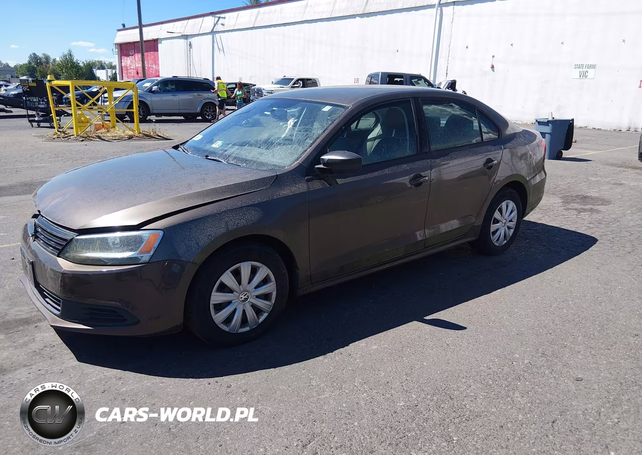 2012 Volkswagen Jetta 2.0L S VIN:3VW2K7AJ5CM308654 - 2