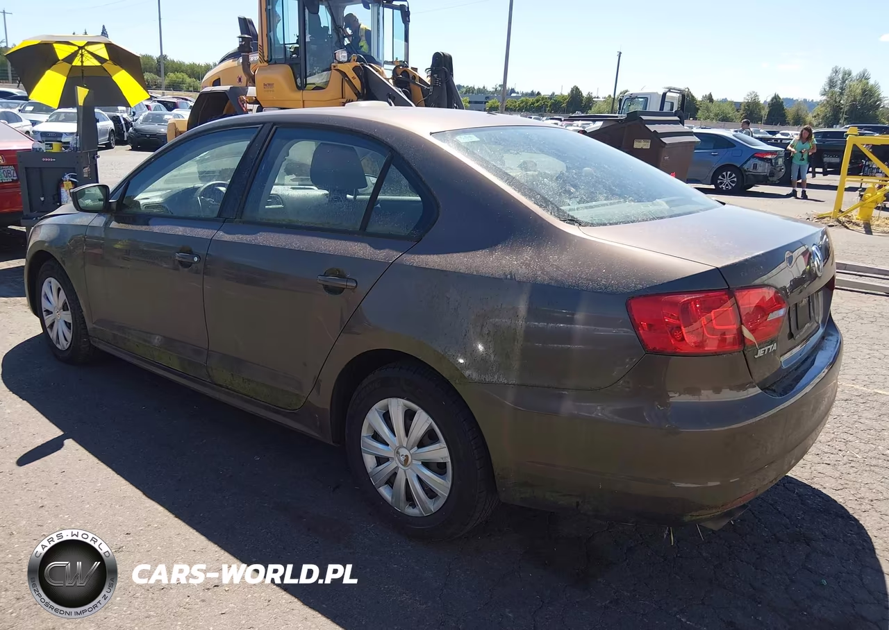 2012 Volkswagen Jetta 2.0L S VIN:3VW2K7AJ5CM308654 - 3