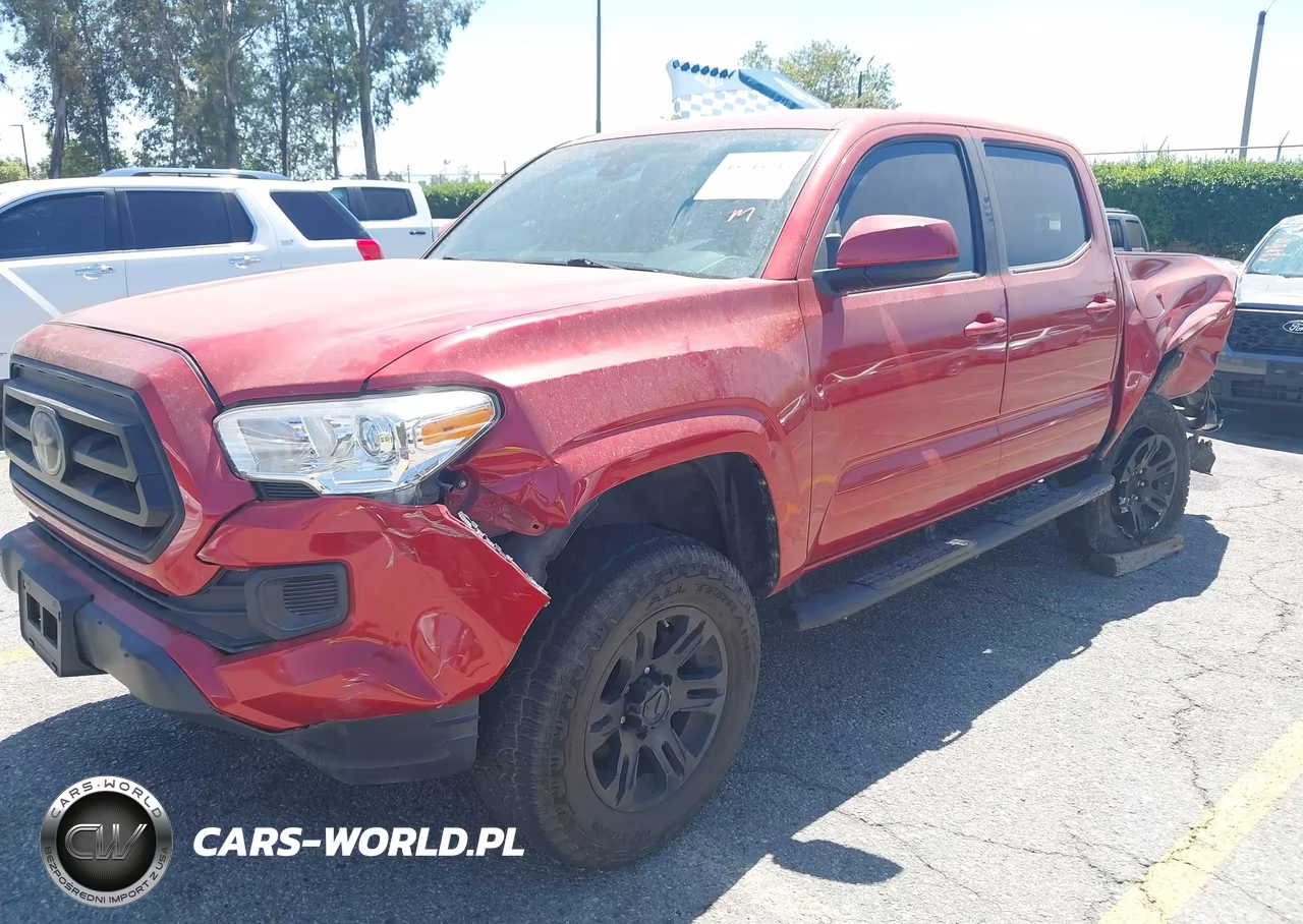 2021 Toyota Tacoma Sr VIN:3TYAX5GN2MT020174 - 2