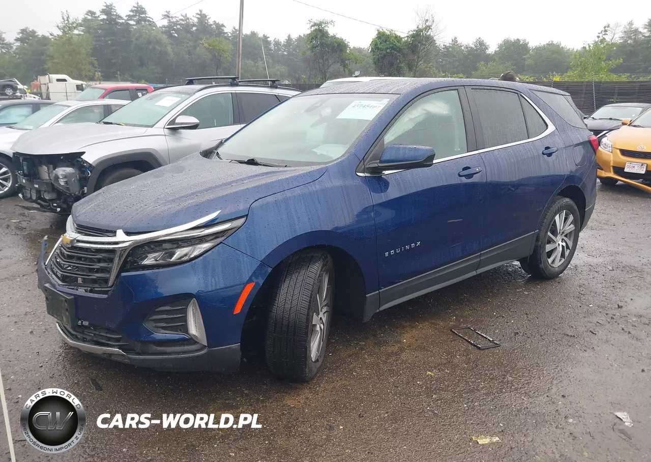 2022 Chevrolet Equinox Awd Lt VIN:3GNAXUEV5NL308438 - 2
