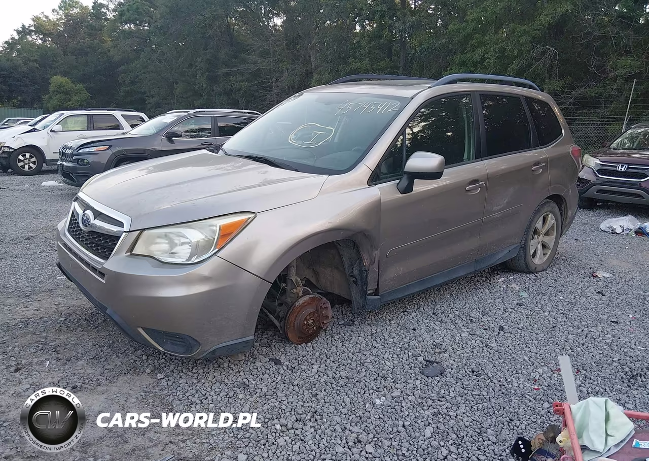 2015 Subaru Forester 2.5I Premium VIN:JF2SJADC4FH414524 - 2