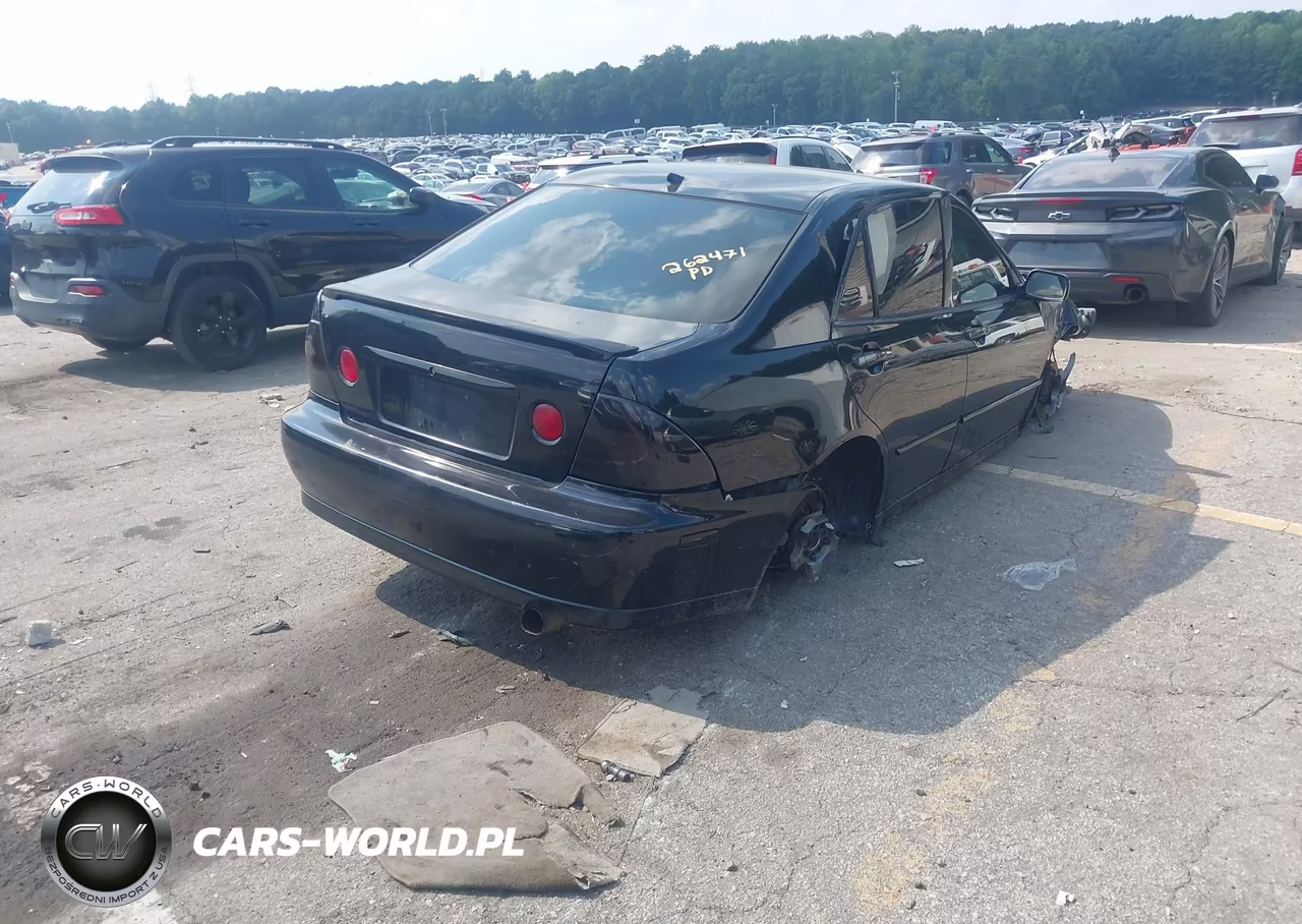 2004 Lexus Is 300 Base W-5-Speed Manual VIN:JTHBD192440090913 - 4