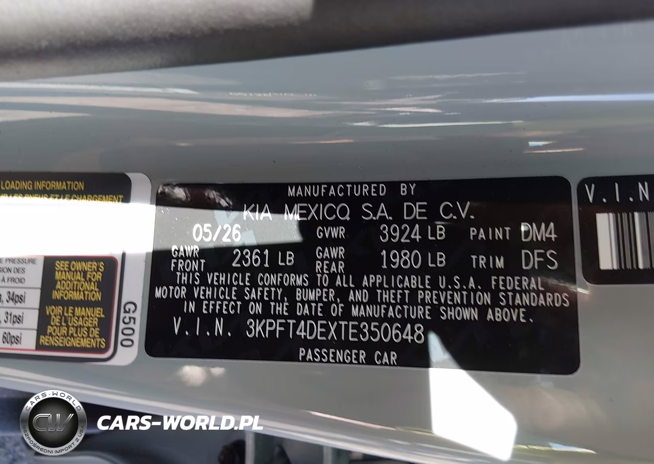 2026 Kia K4 Lxs VIN:3KPFT4DEXTE350648 - 9