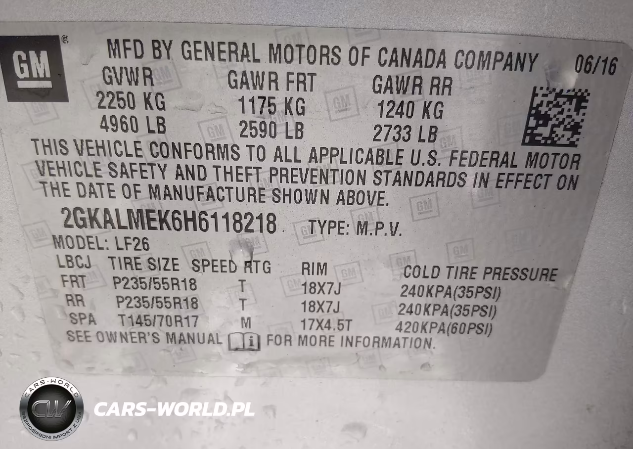 2017 GMC Terrain Sle-1 VIN:2GKALMEK6H6118218 - 9