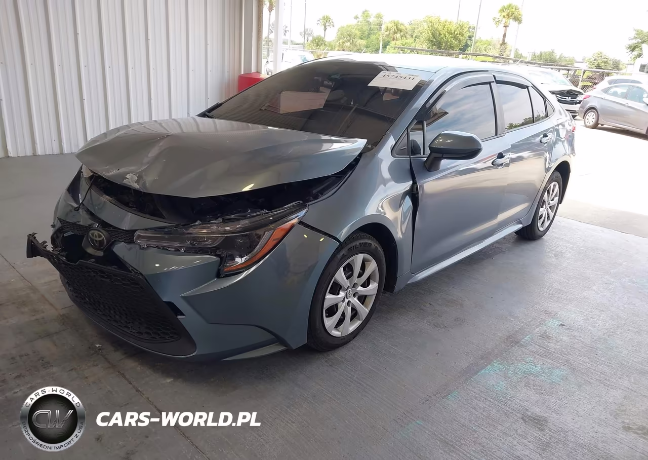 2020 Toyota Corolla Le VIN:5YFEPRAE3LP107893 - 2