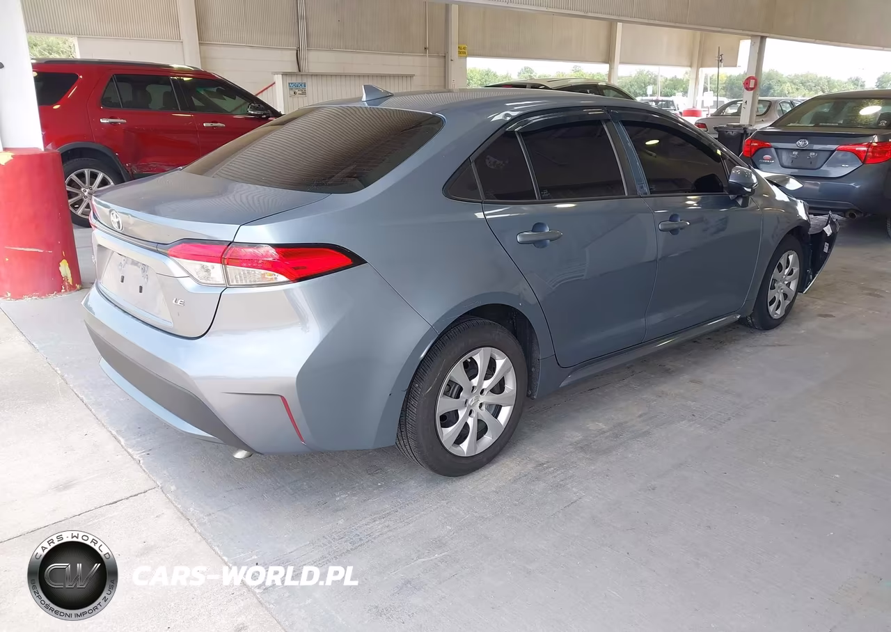 2020 Toyota Corolla Le VIN:5YFEPRAE3LP107893 - 4