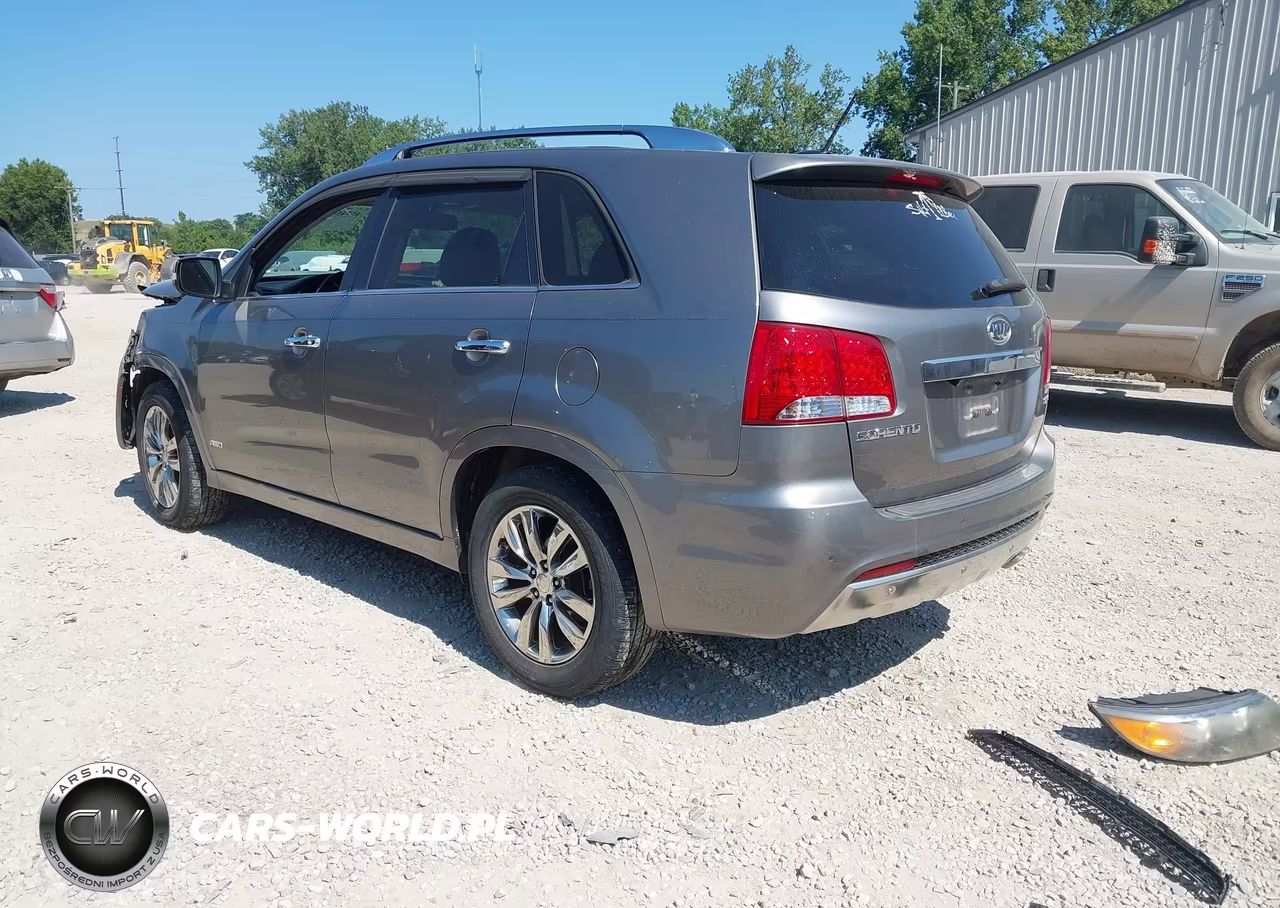 2012 Kia Sorento Sx V6 VIN:5XYKWDA29CG193651 - 3