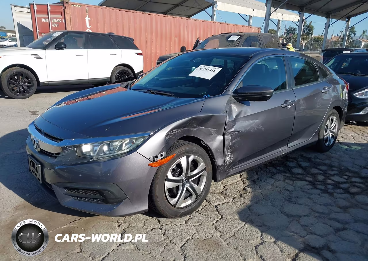 2016 Honda Civic Lx VIN:2HGFC2F55GH549913 - 2