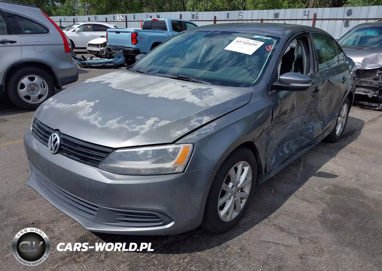 2012 Volkswagen Jetta 2.5L Se VIN:3VWDP7AJ3CM126915 - 2
