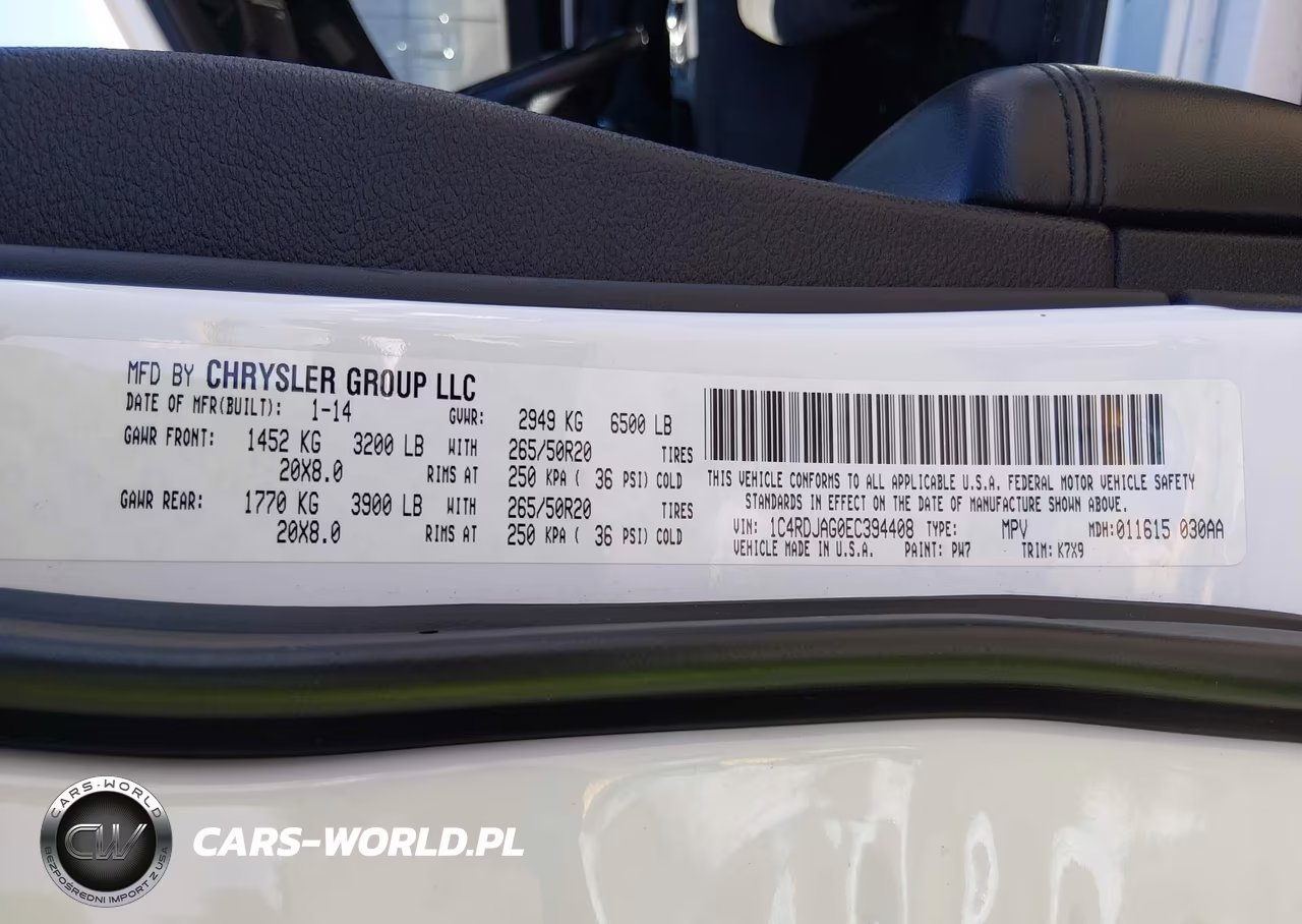 2014 Dodge Durango Sxt VIN:1C4RDJAG0EC394408 - 9