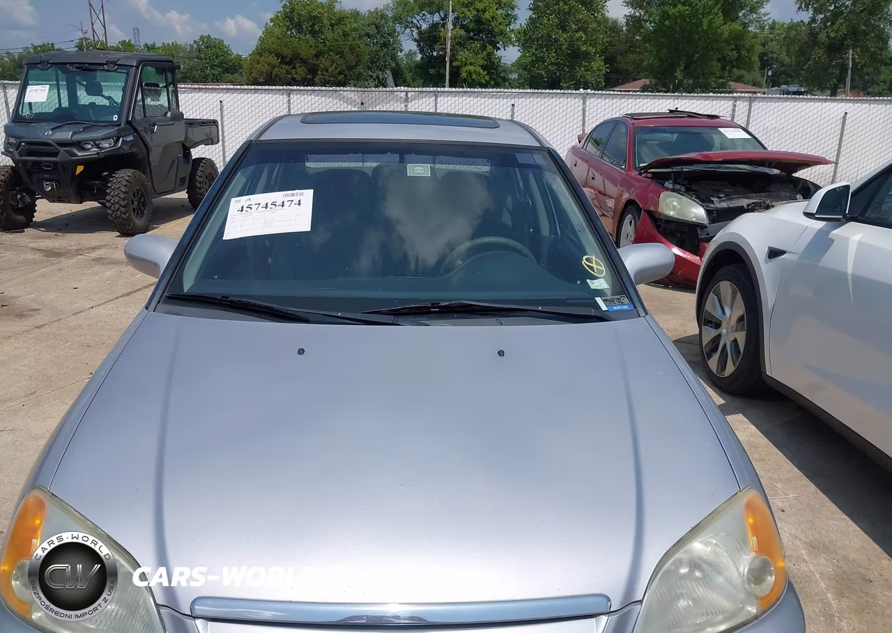 2002 Honda Civic VIN:LOT-1-45745474 - 6