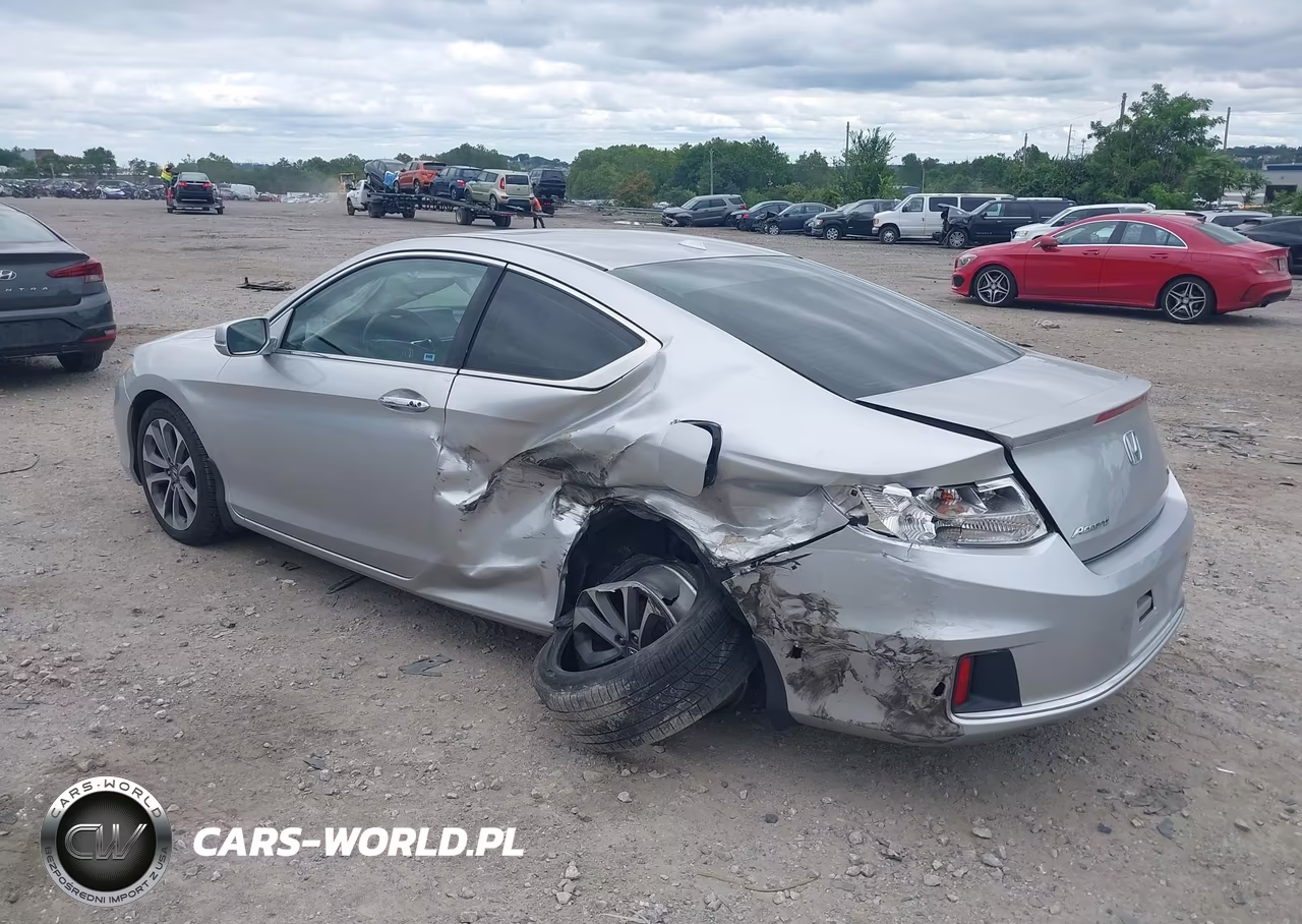 2014 Honda Accord Ex-L V-6 VIN:1HGCT2B81EA008548 - 3
