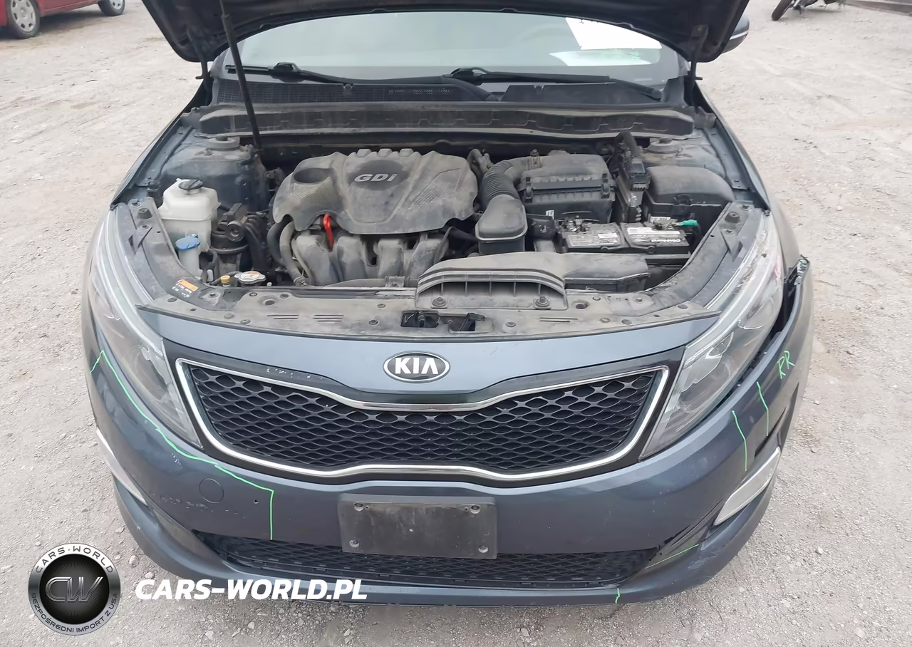 2015 Kia Optima Lx VIN:KNAGM4A70F5560230 - 10
