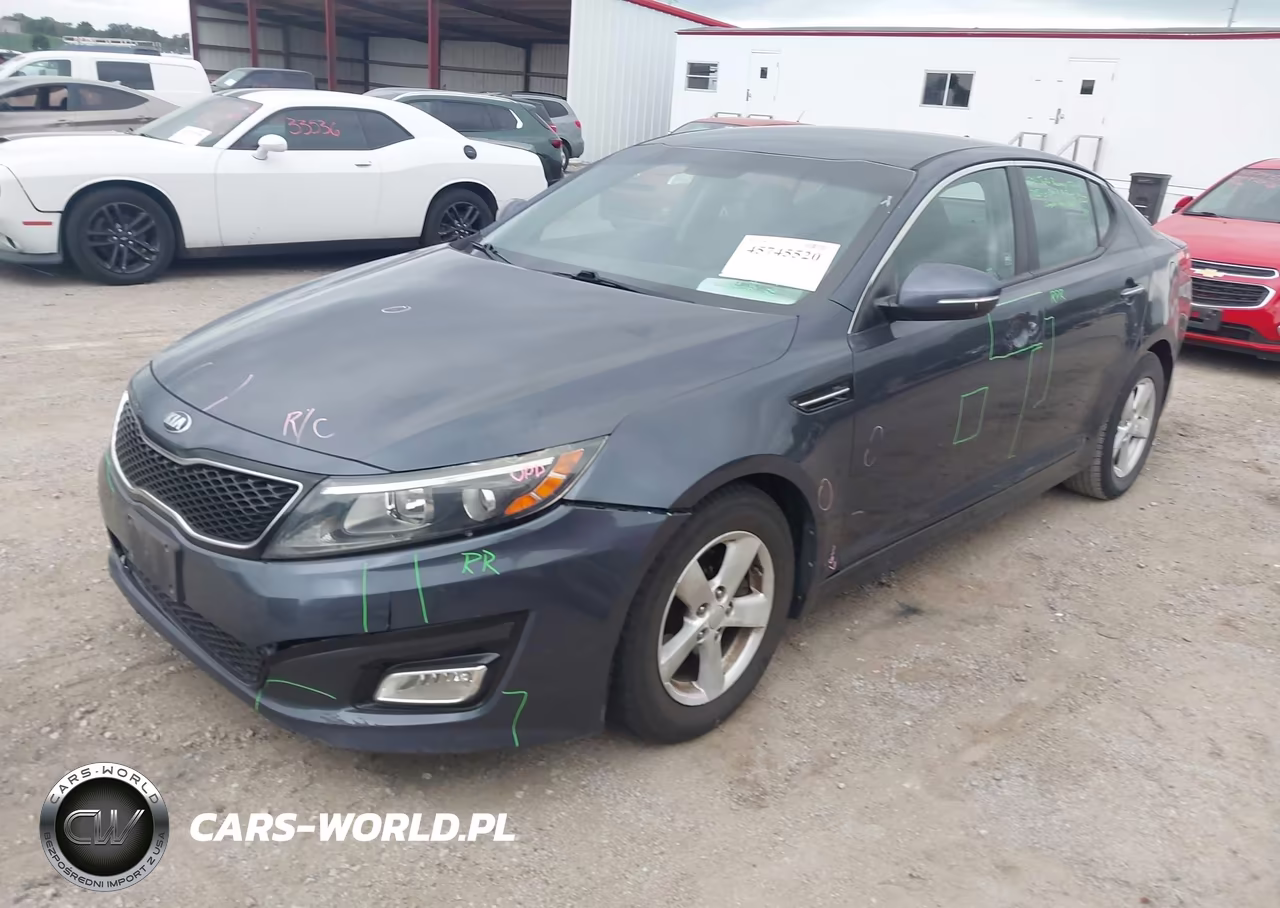2015 Kia Optima Lx VIN:KNAGM4A70F5560230 - 2