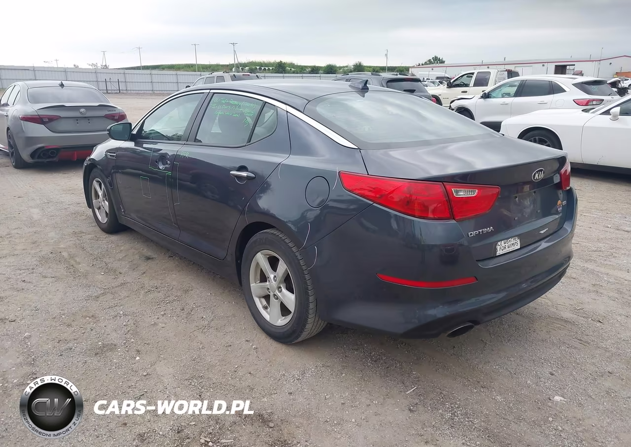 2015 Kia Optima Lx VIN:KNAGM4A70F5560230 - 3