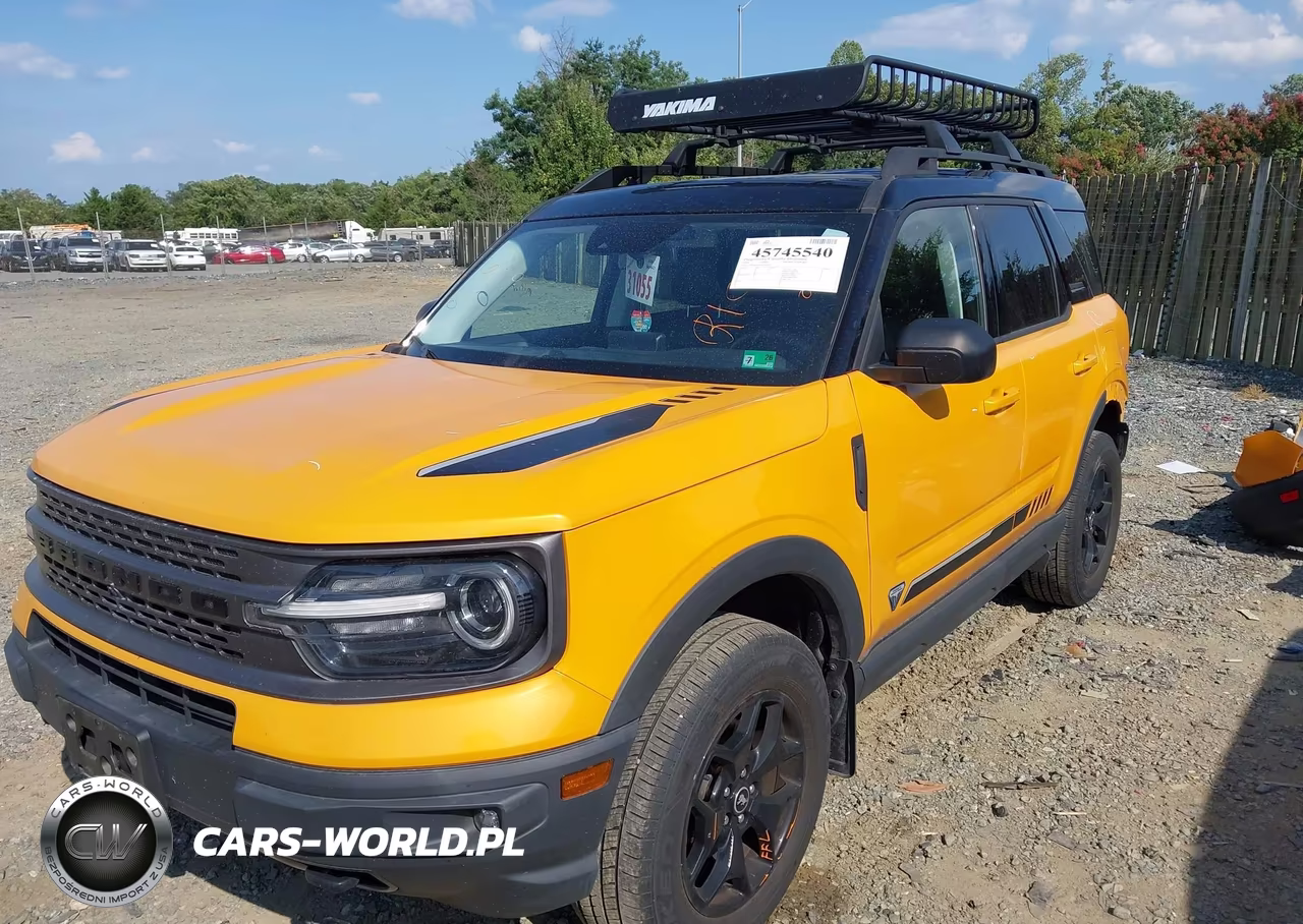 2021 Ford Bronco Sport First Edition VIN:3FMCR9F93MRA50244 - 2