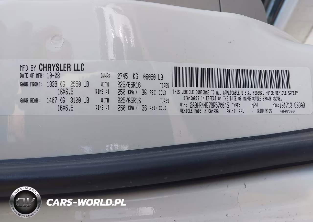 2009 Chrysler Town & Country Lx VIN:2A8HR44E79R570045 - 9