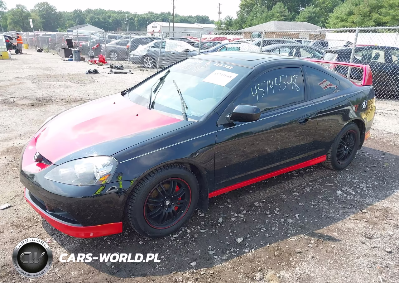 2006 Acura Rsx VIN:JH4DC54876S001308 - 2