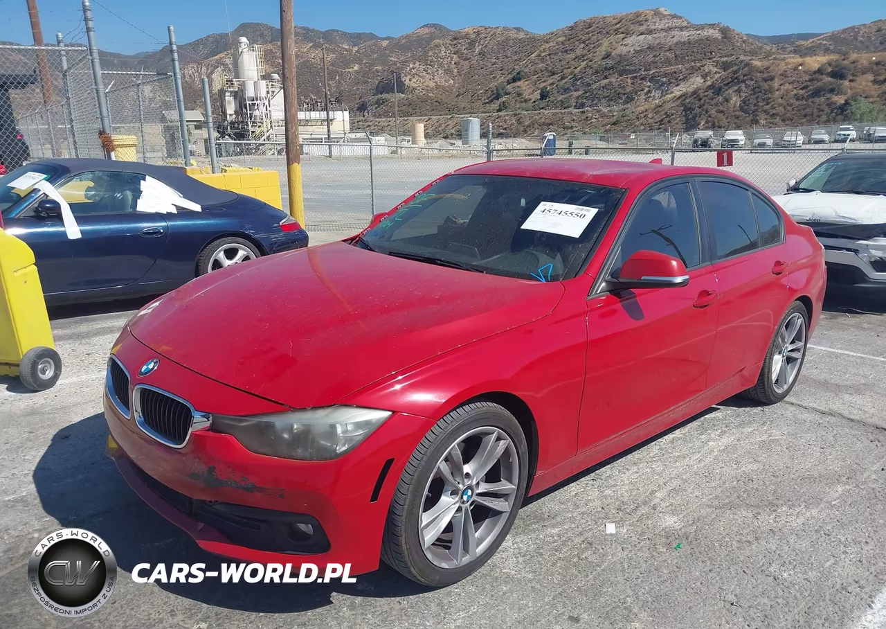 2016 BMW 320I VIN:WBA8A9C58GK617668 - 2